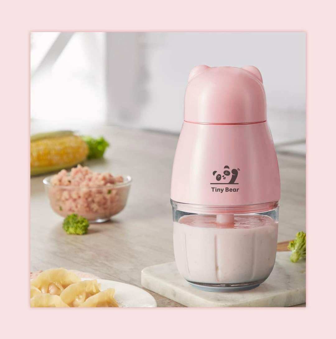 Cối thủy tinh máy xay tiny bear 0.3l