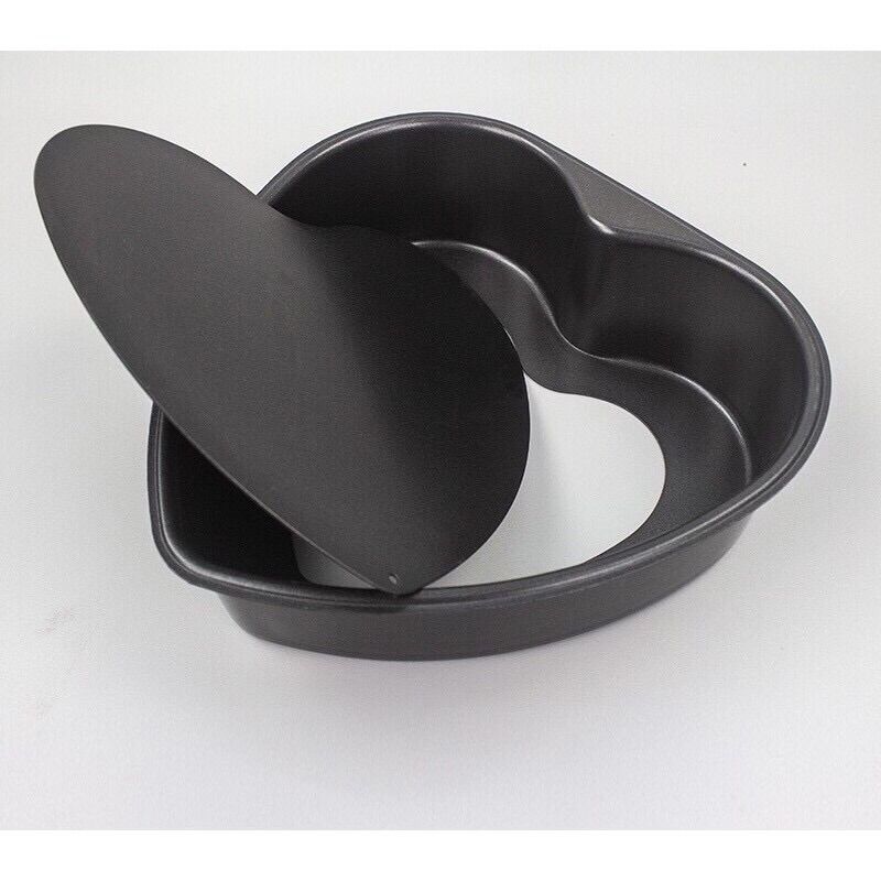 Khuôn trái tim đúc đế rời 13cm