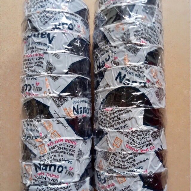 Cây 10 cuộn keo điện Nano 10y 20yard