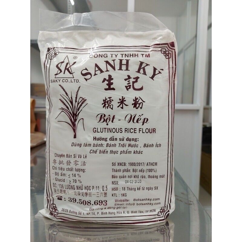 Bột nếp Sanh ký loại 1kg
