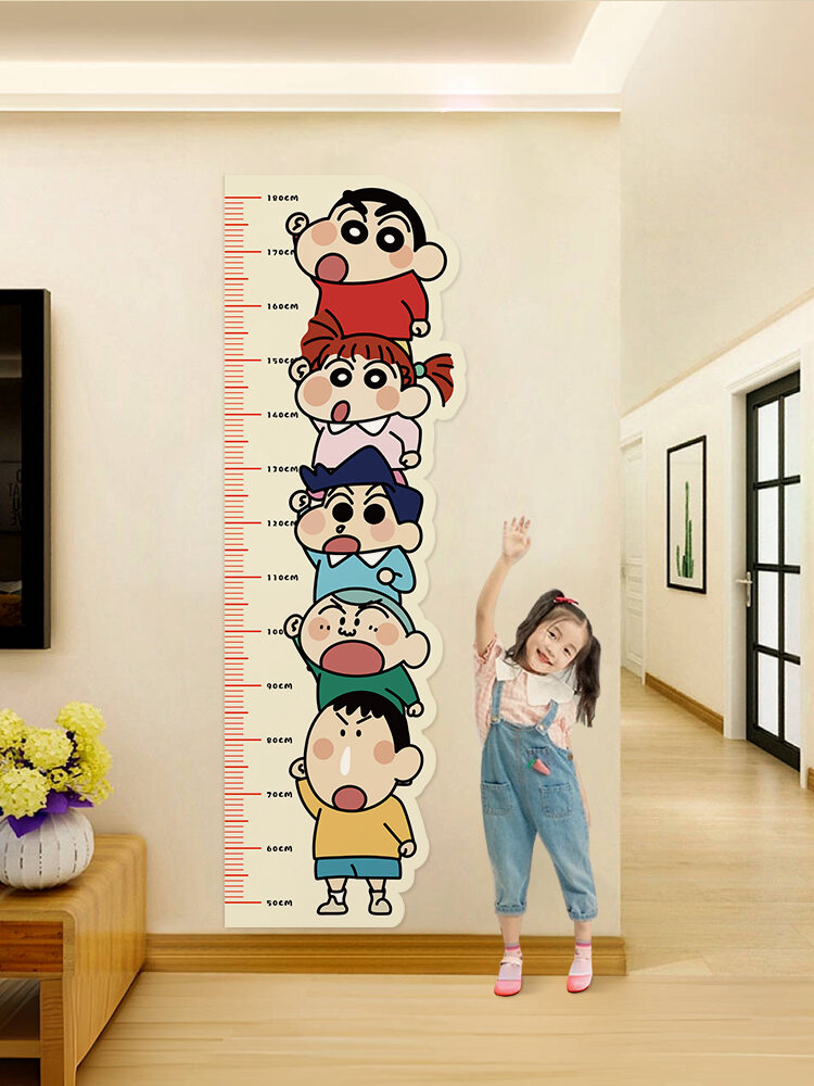 Wall Stickers Tracing Paper Doodle Wall Stickers Measurement Height Measurement Waterproof No Trace 