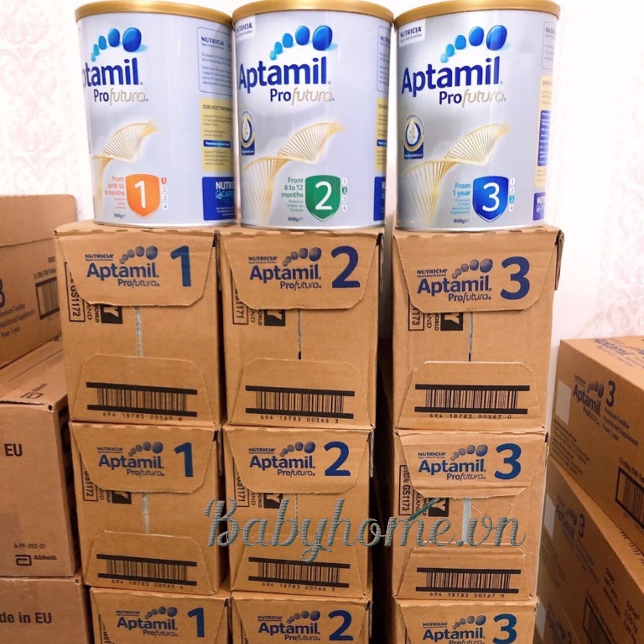 Sữa bột APTAMIL Pro Úc số 1-2-3