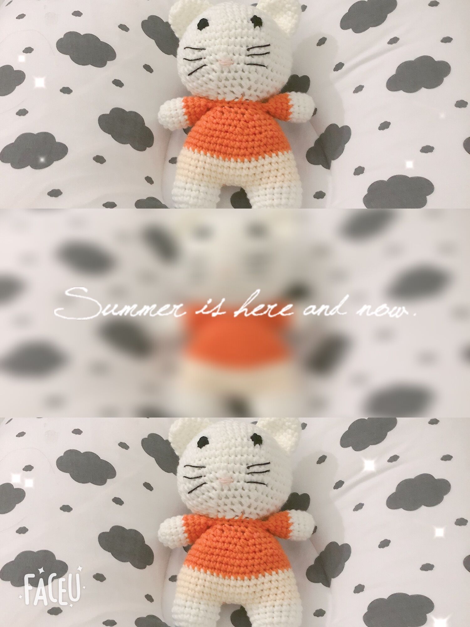 Mèo kitty bằng len cao cấp