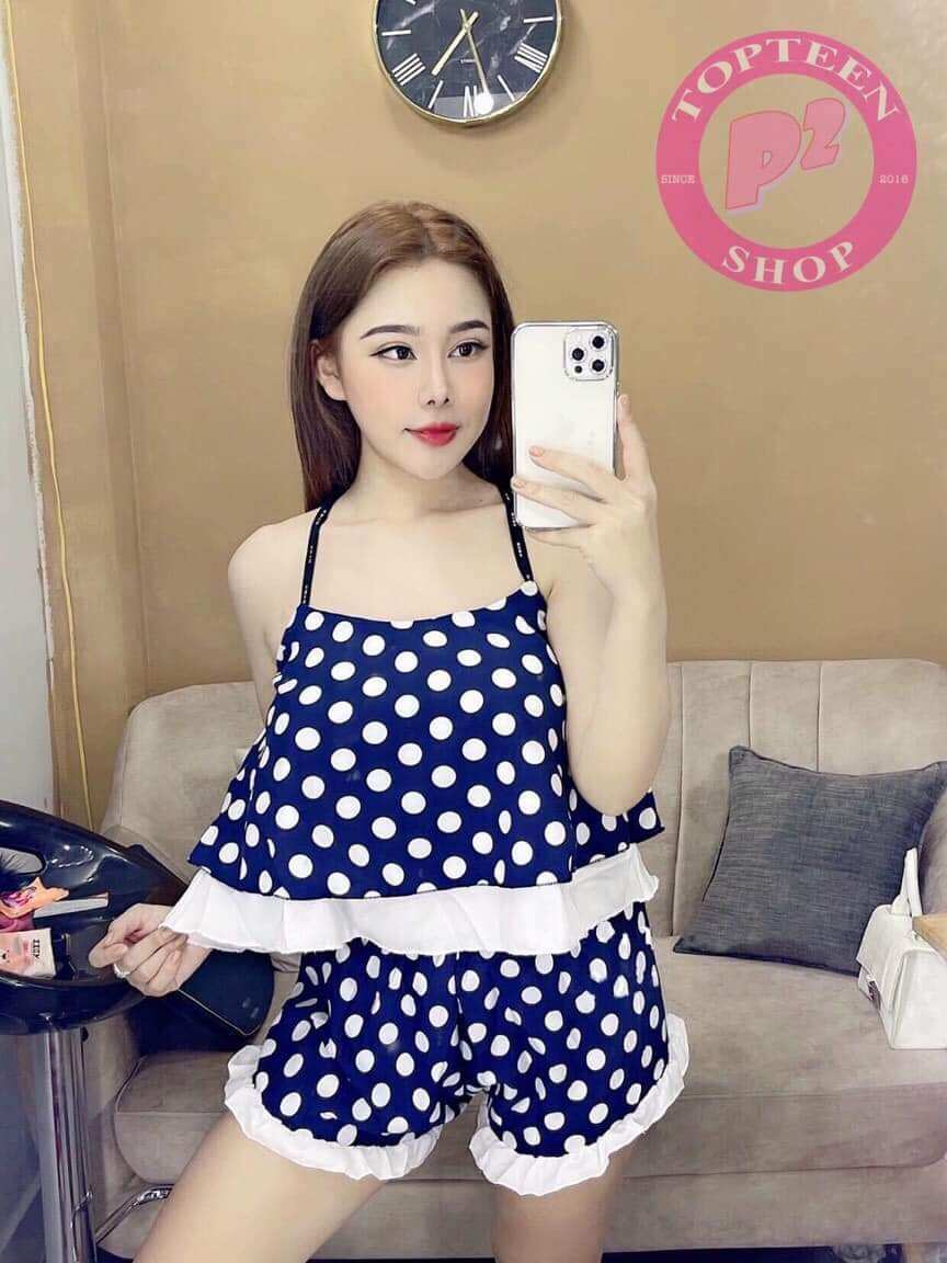[HCM]Đồ bộ dễ thương mặc nhà cho nữ ( ko chọn màu ) - m02