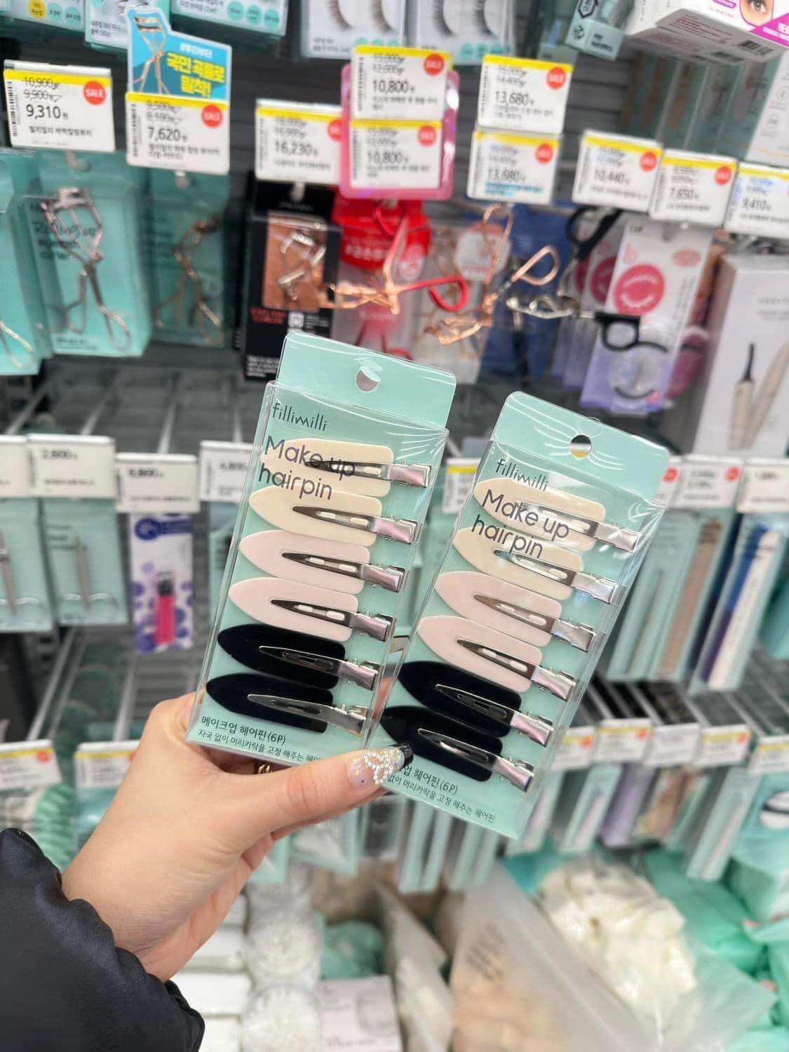 [FreeshipMAX] Set Kẹp Tóc Mái Makeup Hair Pin Fillimilli