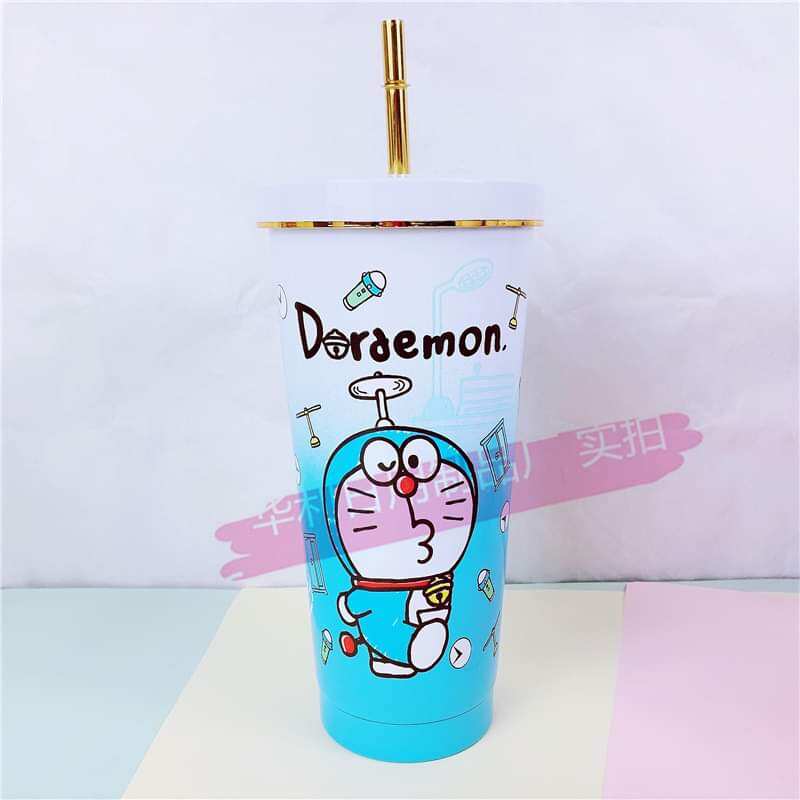 🌸LY GIỮ NHIỆT HELLO KITTY DORAEMON