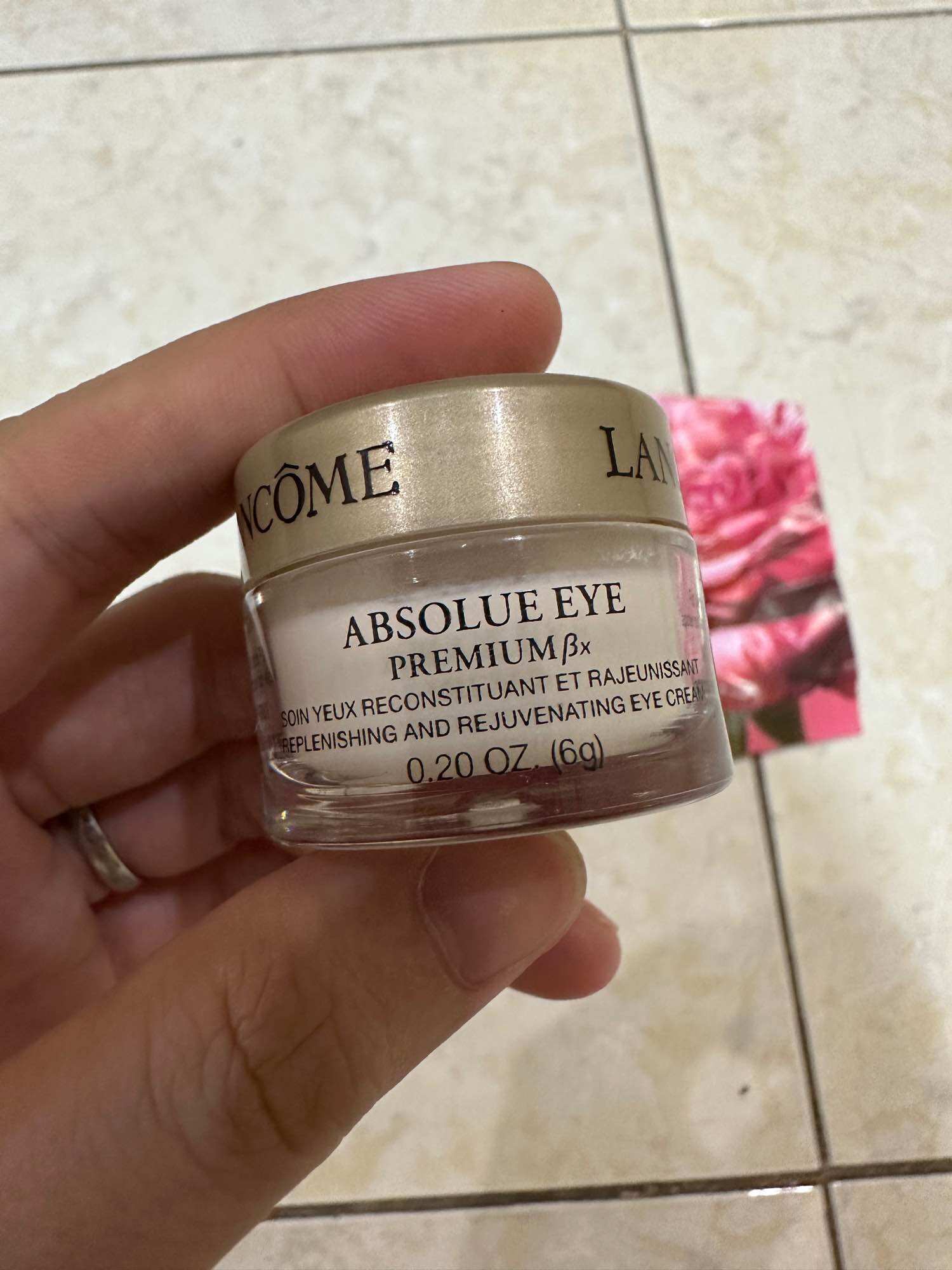Kem dưỡng mắt Lanc.ome Absolue Eye Premium βx trị nếp nhăn, nâng cơ 6g
