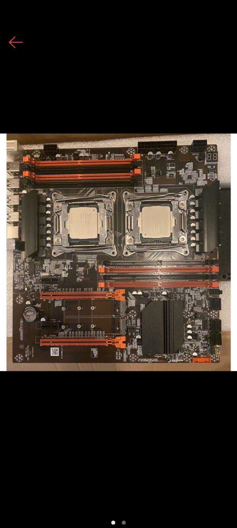 Bo mạch chủ x99 dual socket 2011-3 chạy CPU e5 v3 v4 ddr4