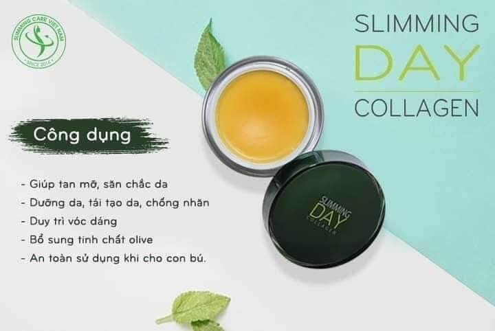 kem tan mỡ slimming day collagen