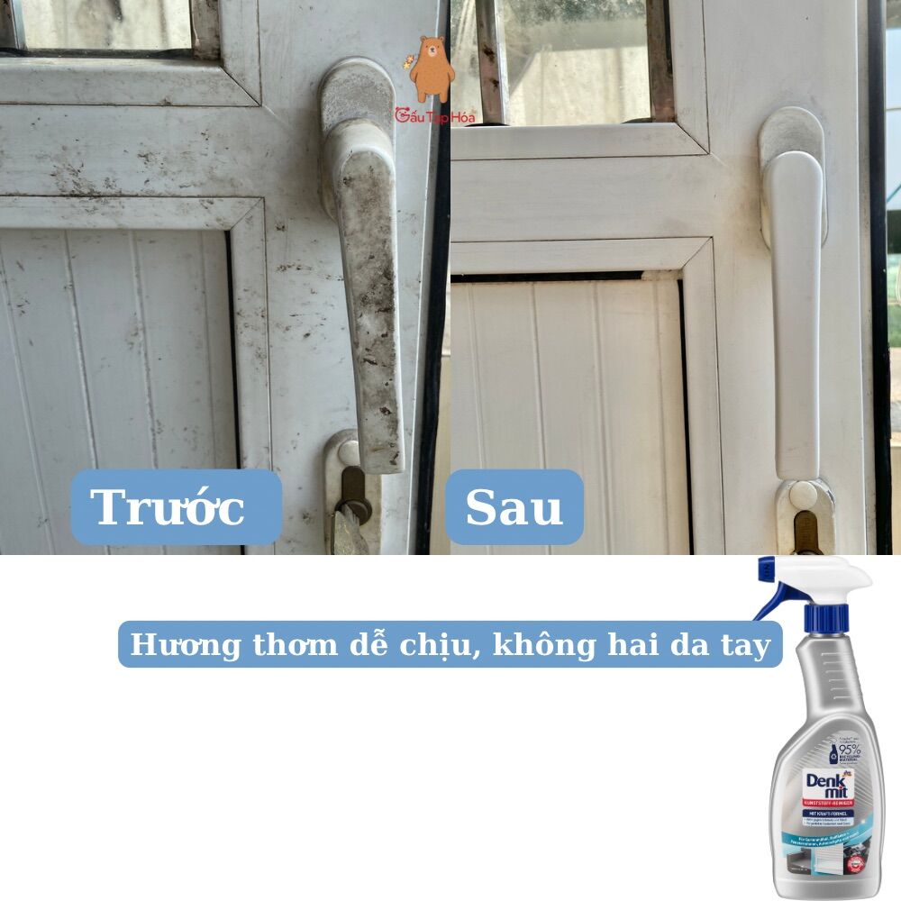Dung Dịch Vệ Sinh Tẩy Rửa Bề Mặt Nhựa Denkmit [Hàng Đức]