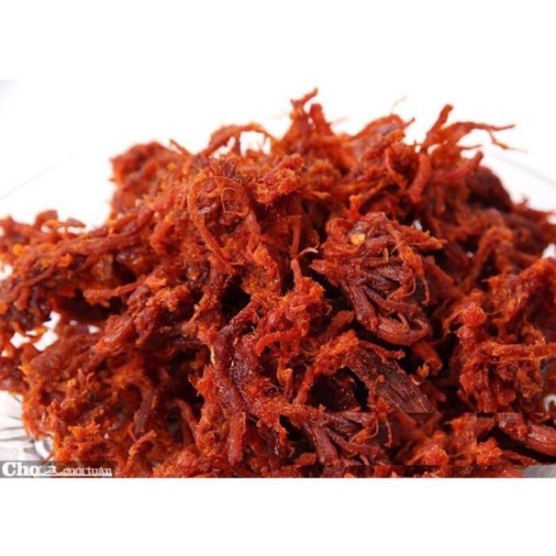 500gr thịt bò khô sợi ăn bánh tráng trộn