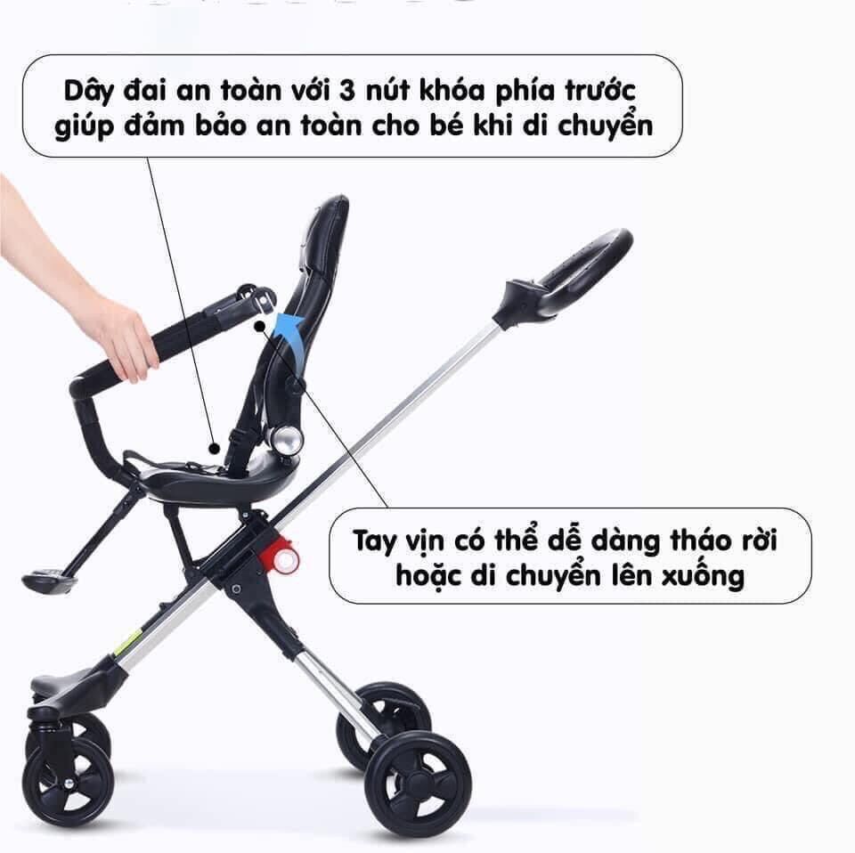 Xe đẩy đảo chiều gấp gọn Tomorrow