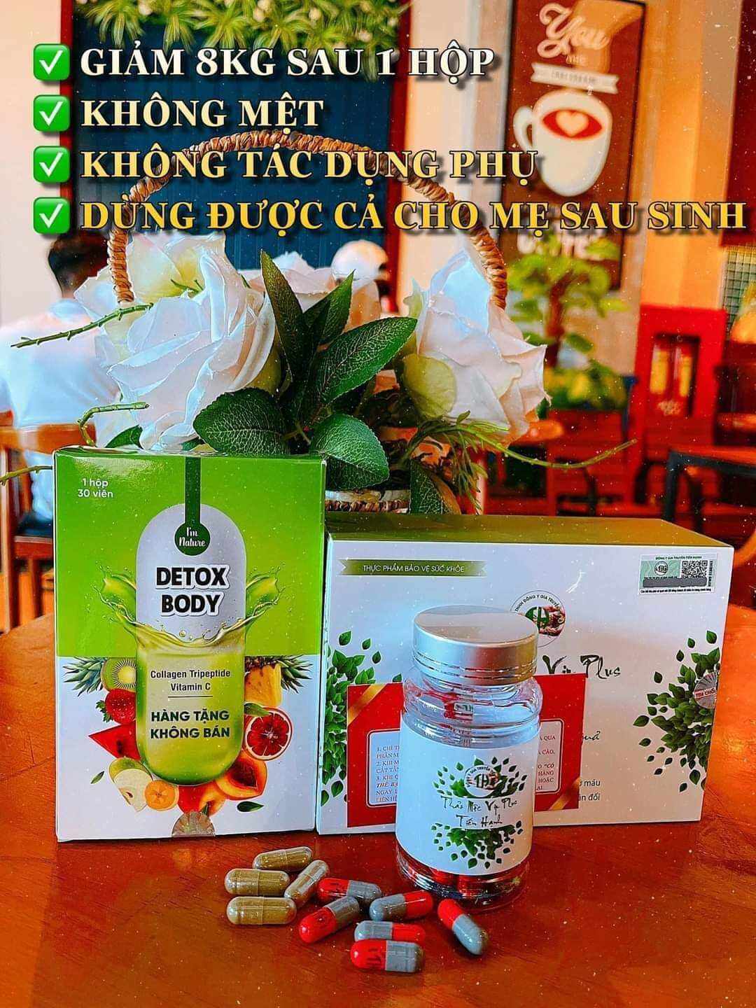Giảm Cân Tiến Hanh Vip tặng kèm detox -Giảm 5-9kg