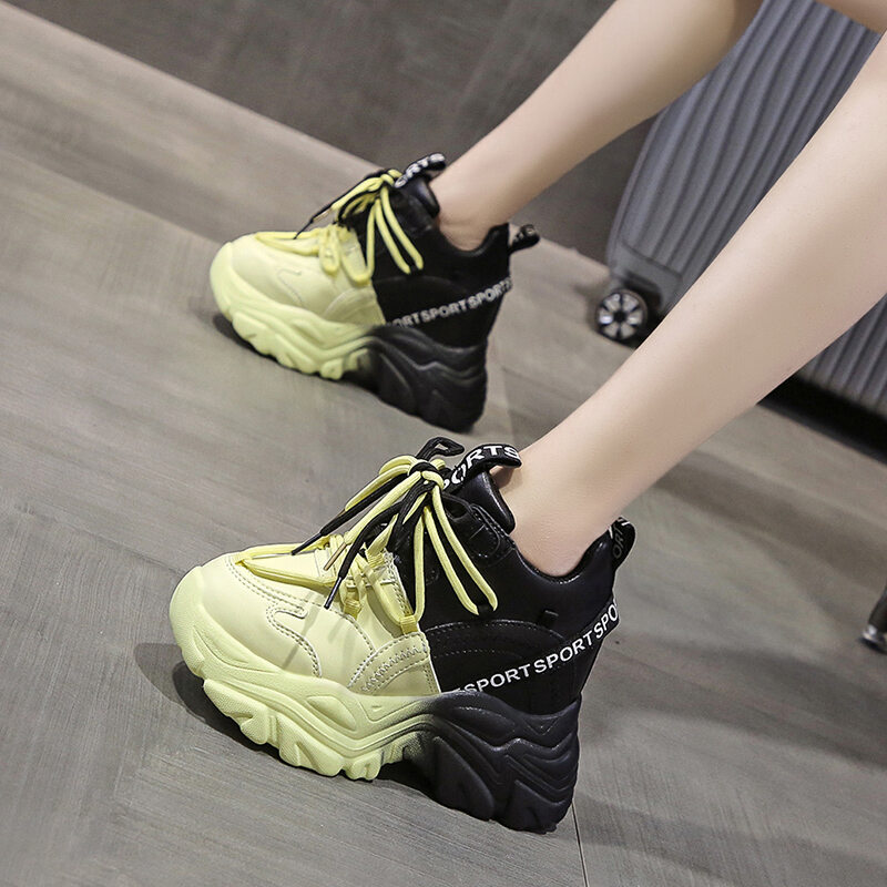 Giày Chunky Sneaker Độn Cao Bên Trong Giày Thể Thao Đế Dày Mẫu Hot Nổi Tiếng Trên Mạng Siêu Hot Màu Sắc Mẫu Mới Mùa Xuân Năm 2022 Sành Điệu Instagram Cho Nữ