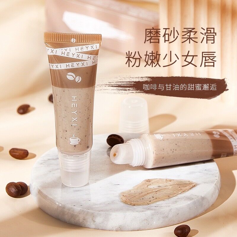 Tẩy tế bào chết môi cafe HEYXI