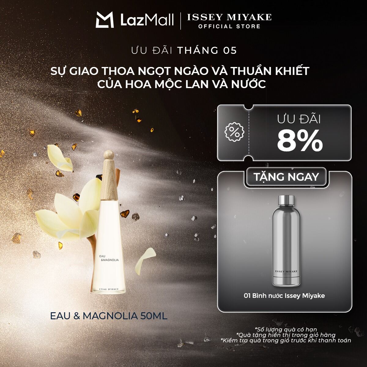 Nước hoa nữ Issey Miyake L'Eau d'Issey Eau  Magnolia Intense 50ml