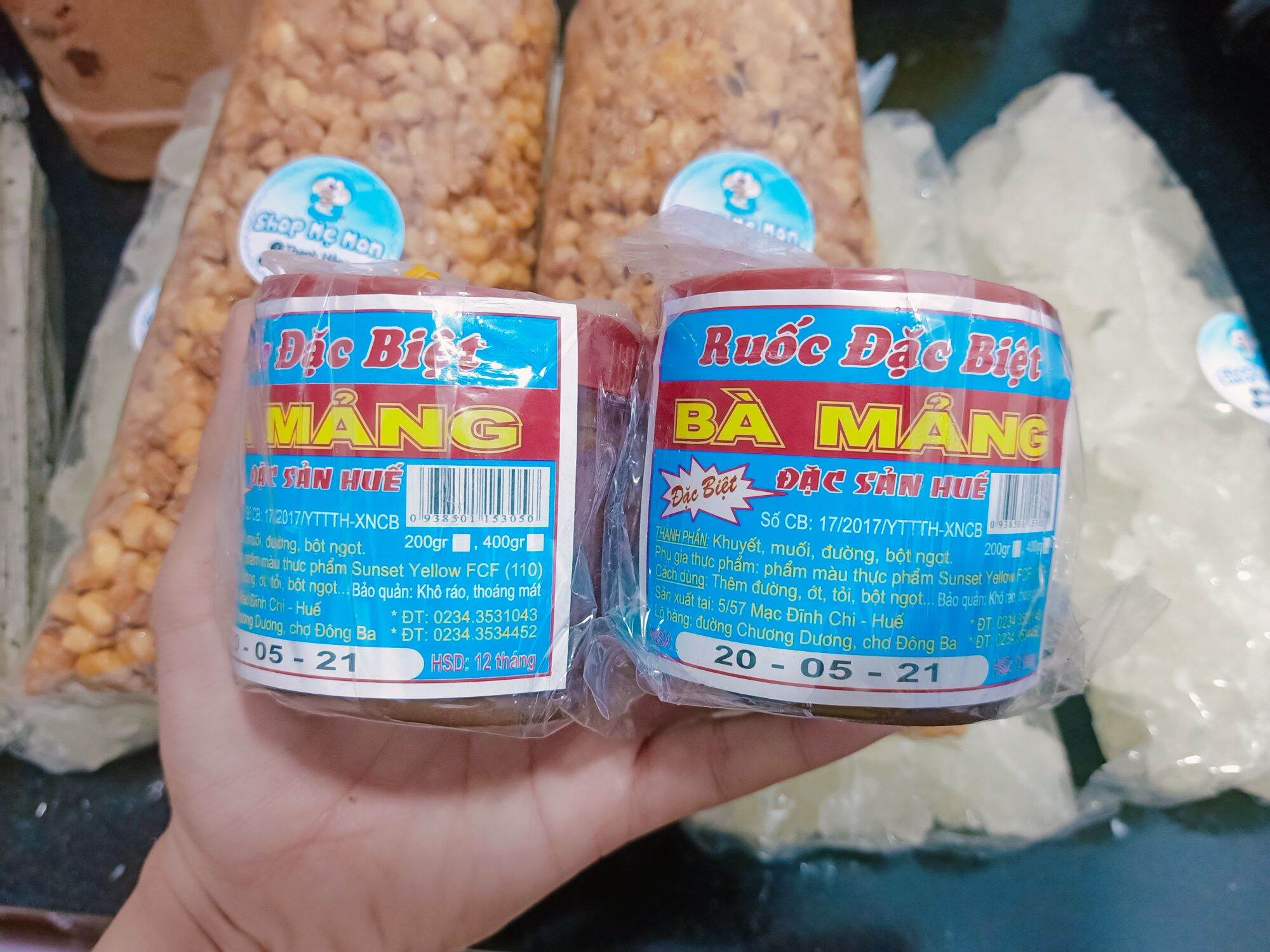 Mắm ruốc bà mảng- đặc sản huế