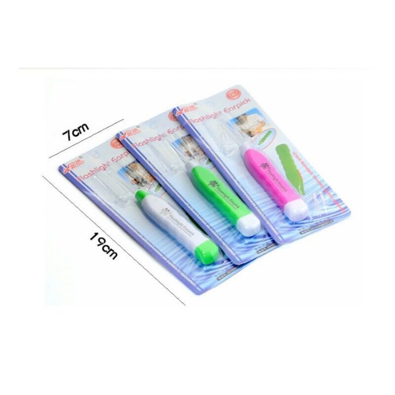 Móc ráy tai ba đầu có đèn