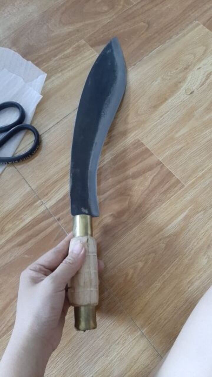 dao chặt  củi  nhíp xe
