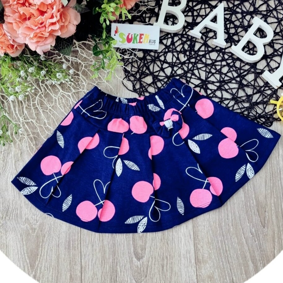 Chân váy bé gái váy thun bé gái có quần chip đùi trong vải thun xuất dư 100% cotton size đại đầm thun bé gái hình ngựa pony elsa
