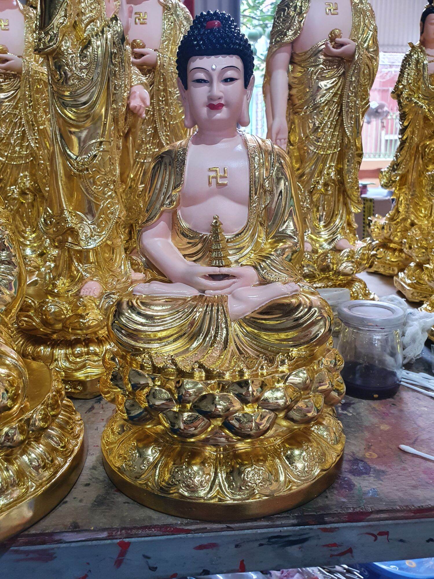 Tượng dược sư cao 30cm