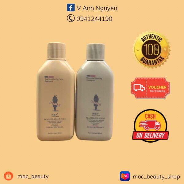 Dầu gội Adolph mini size 80ml