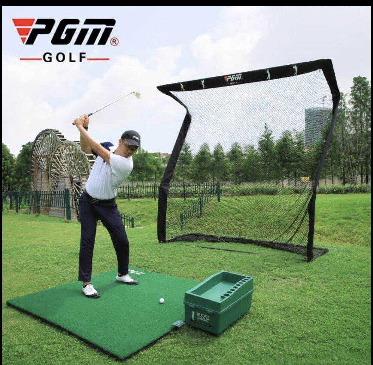 Lưới tập swing golf - pgm lxw019 zigzag golf practice net