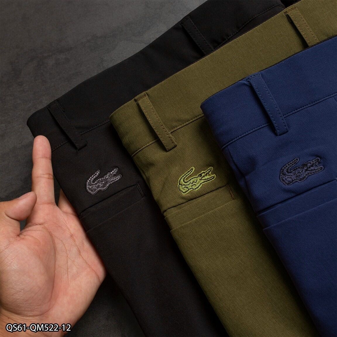 Quần Short Golf Cá Sấu 🐊 dư xịn chuẩn hãng