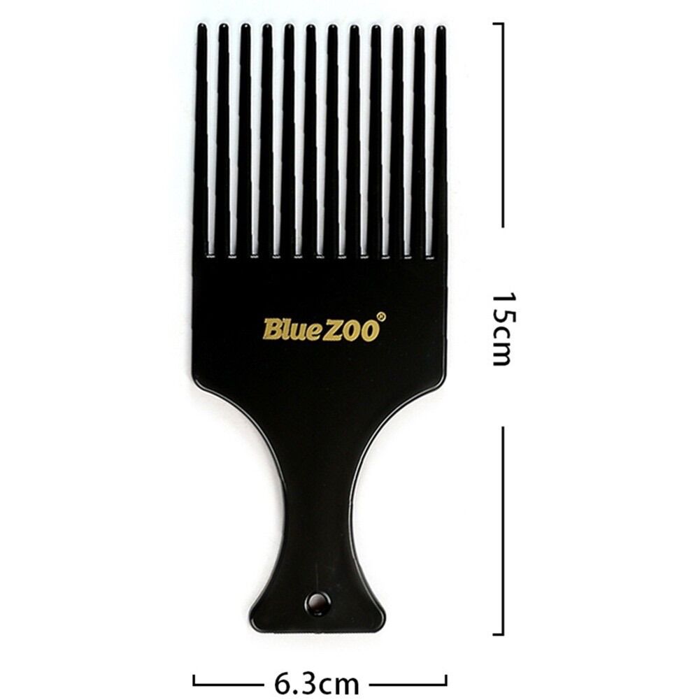 LƯỢC XỈA AFRO PICK BLUEZOO - LƯỢC CHUYÊN DÙNG CHẢI POMADE