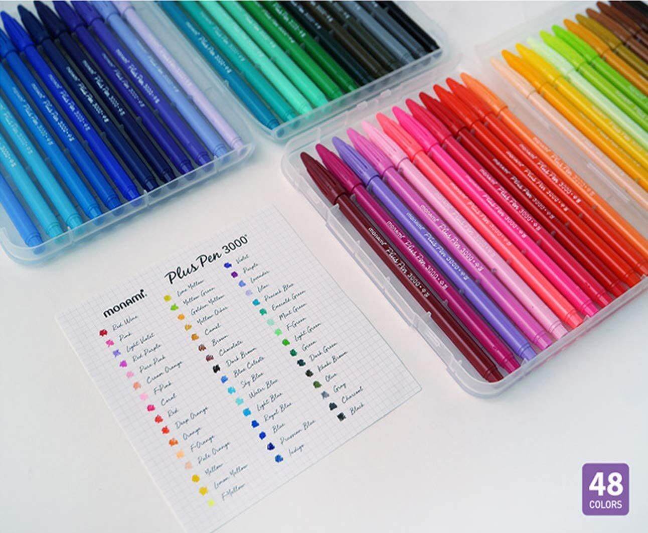 [Có sẵn] Set 24/36/48 bút Monami Plus Pen 3000