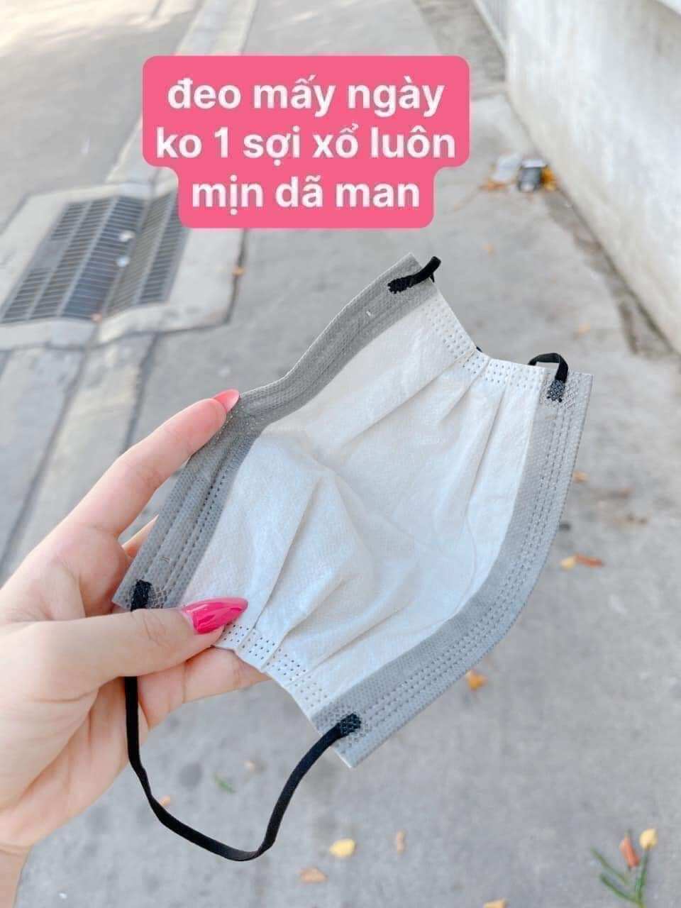 khẩu trang thái lan( 1 cái màu ngẩu nhiên)