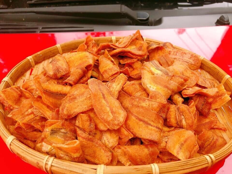 Chuối sấy giòn ngon 500gr