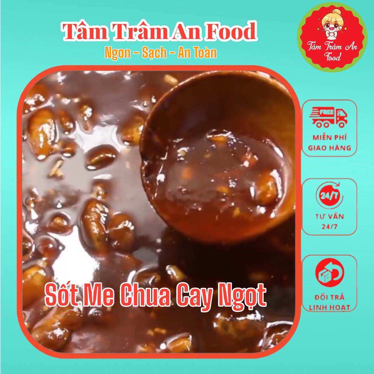 Nước sốt me chua cay ngọt 190gam