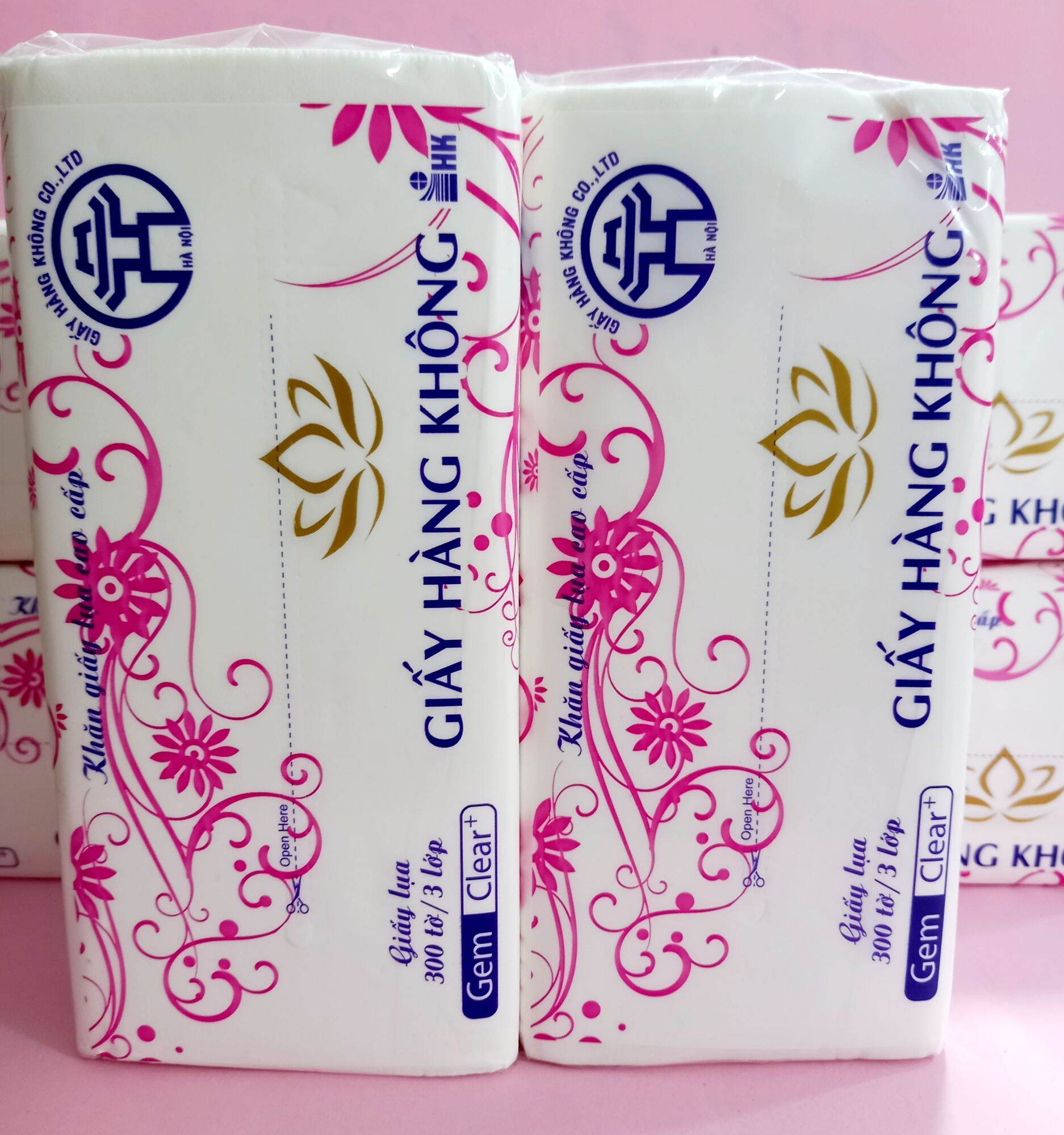 Giấy lụa Hàng Không 300 tờ hàng loại I ( Giấy lụa đẹp)
