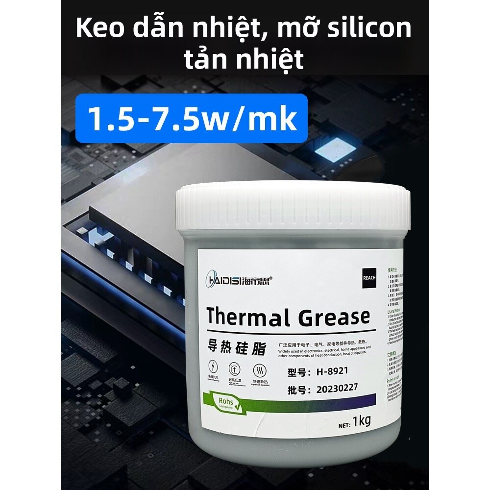 High Temperature Resistant Thermal Paste for CPU Graphics Card Giá 6,205,000 Đồng*Miễn phí vận chuyển