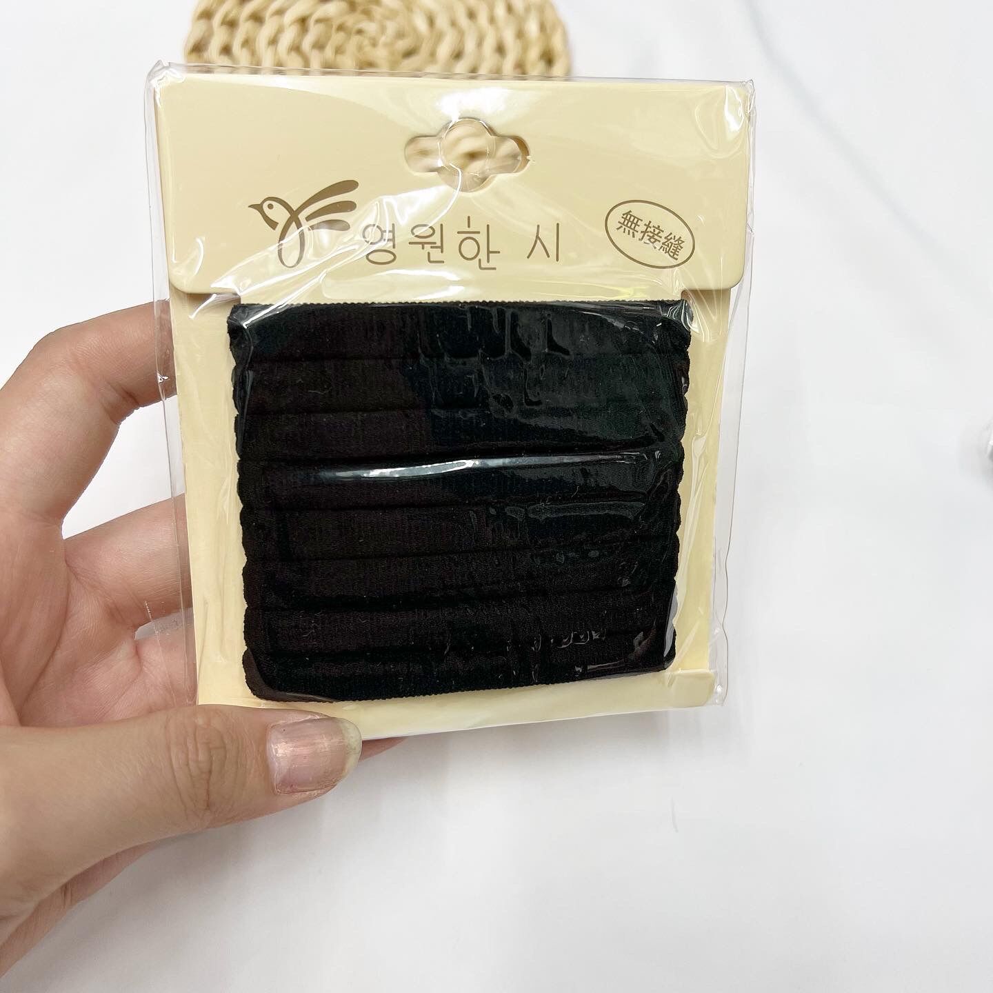 Vỉ thun cột tóc loại tốt dày dặn
