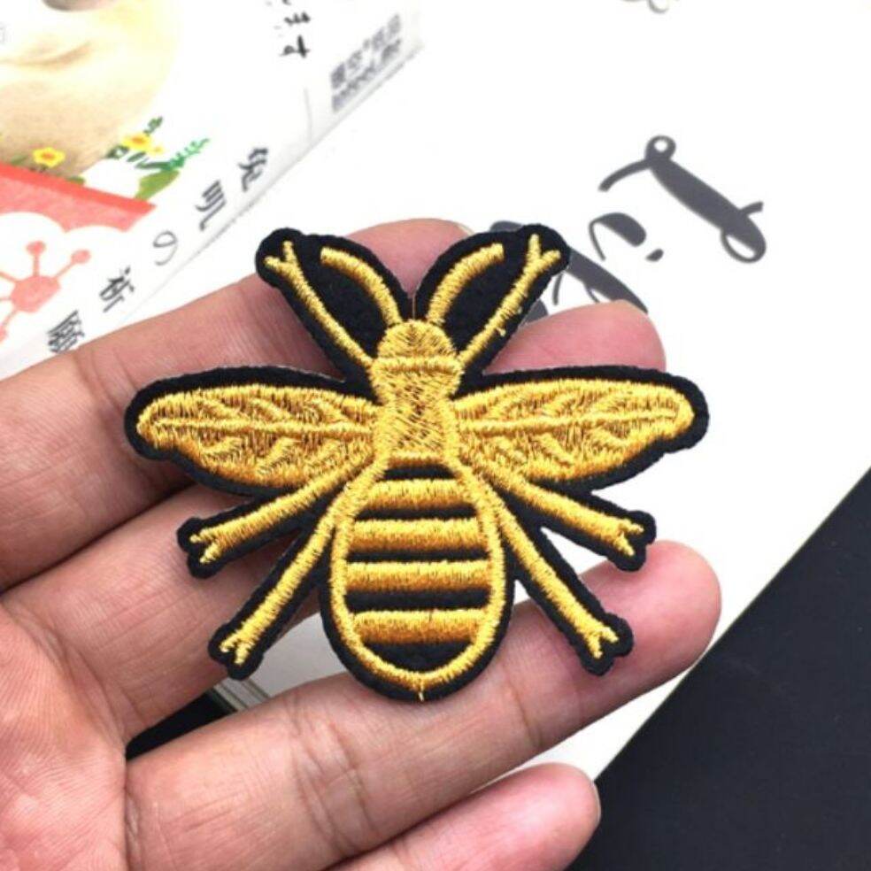 Sticker Patch Logo Thêu Ủi Vàng Gold Siêu Độc Lạ