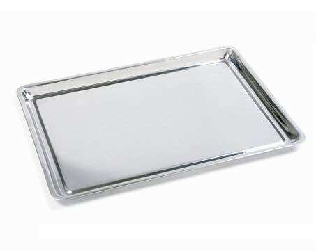 Khay mâm chữ nhật nhựa - inox