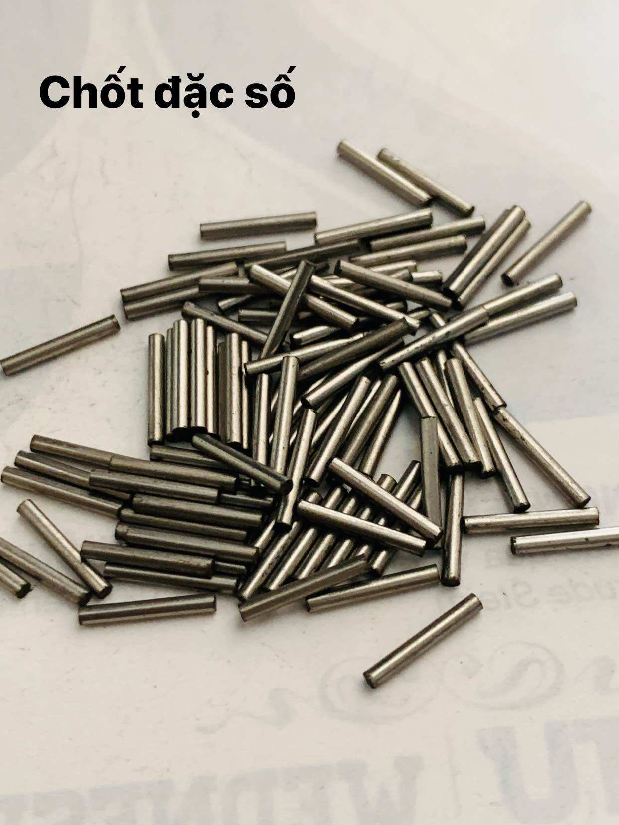 Chốt lề zippo ( chốt rỗng và chốt đặc )