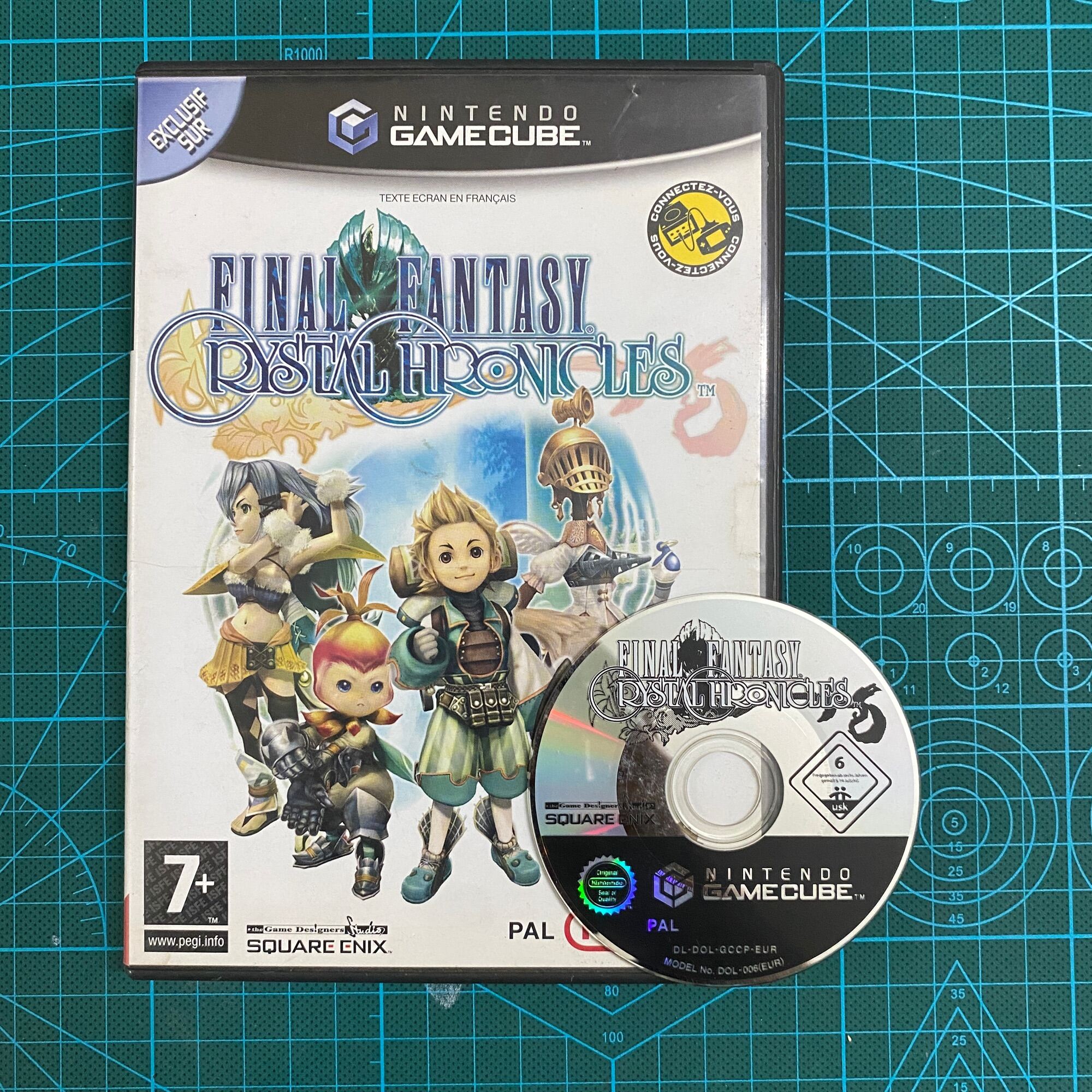 Đĩa game Final Fantasy Crystal Chronicles Gamecube hệ US