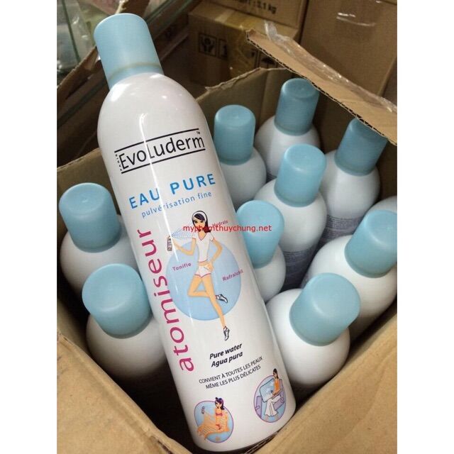 XỊT KHOÁNG EVOLUDERM CỦA PHÁP 400ML