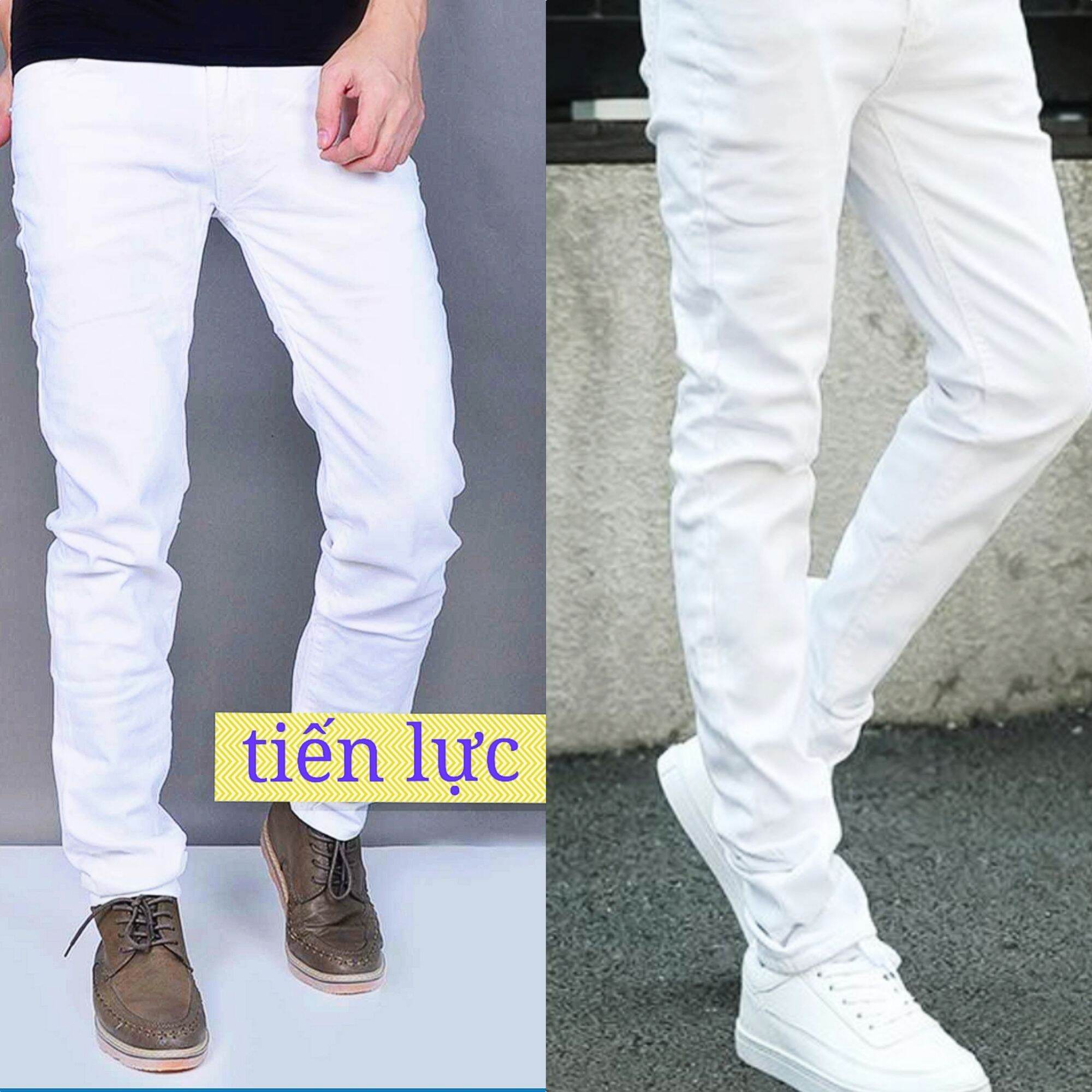 Quần kaki trắng nam