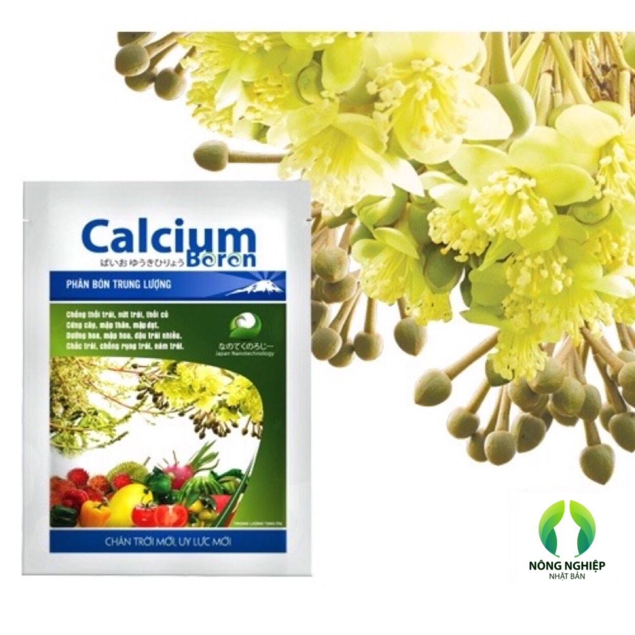 Phân bón trung lượng CALCIUM BORON ( Canxi Bo ) 25gr