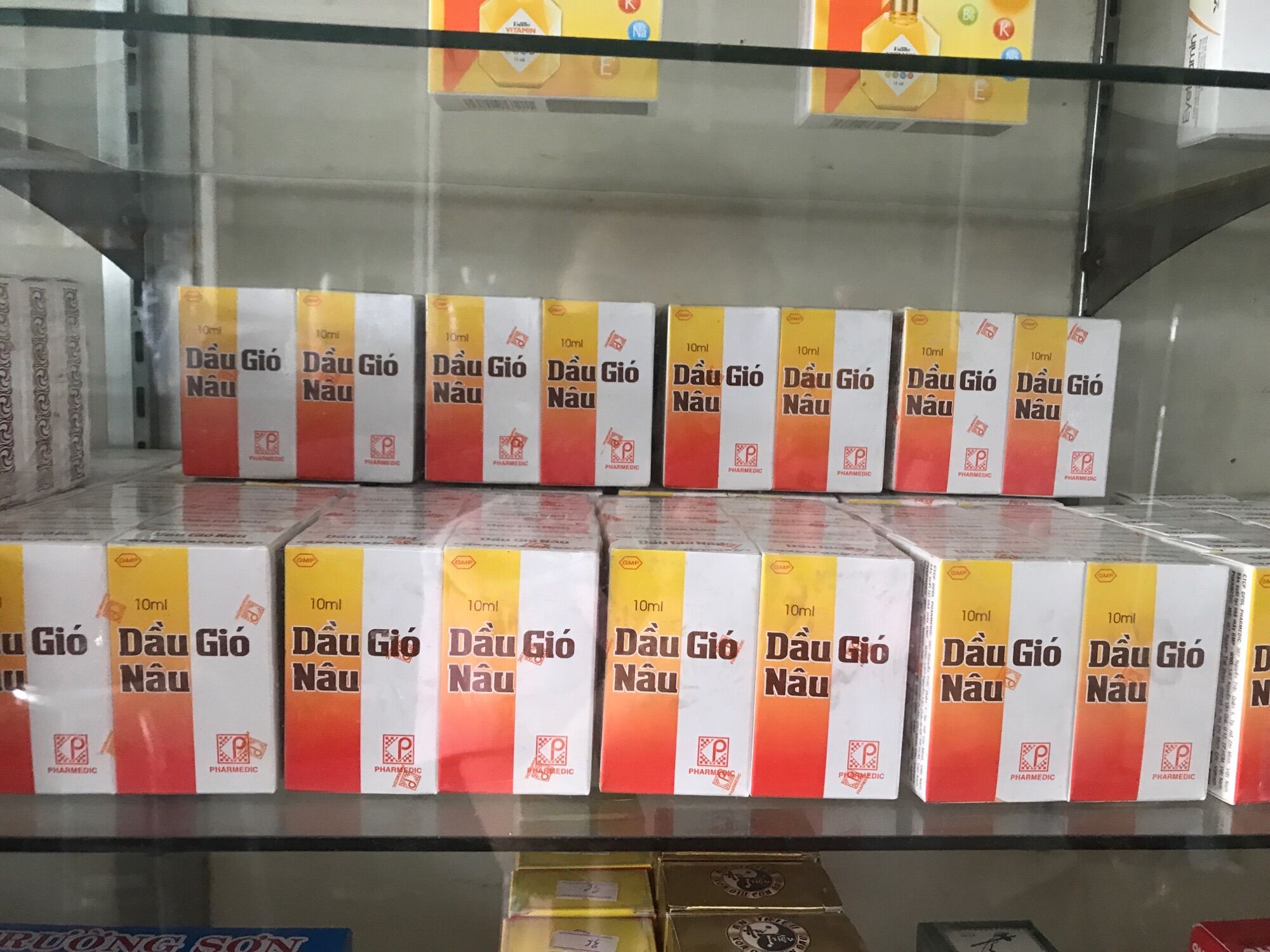 Dầu gió nâu chai 10ml