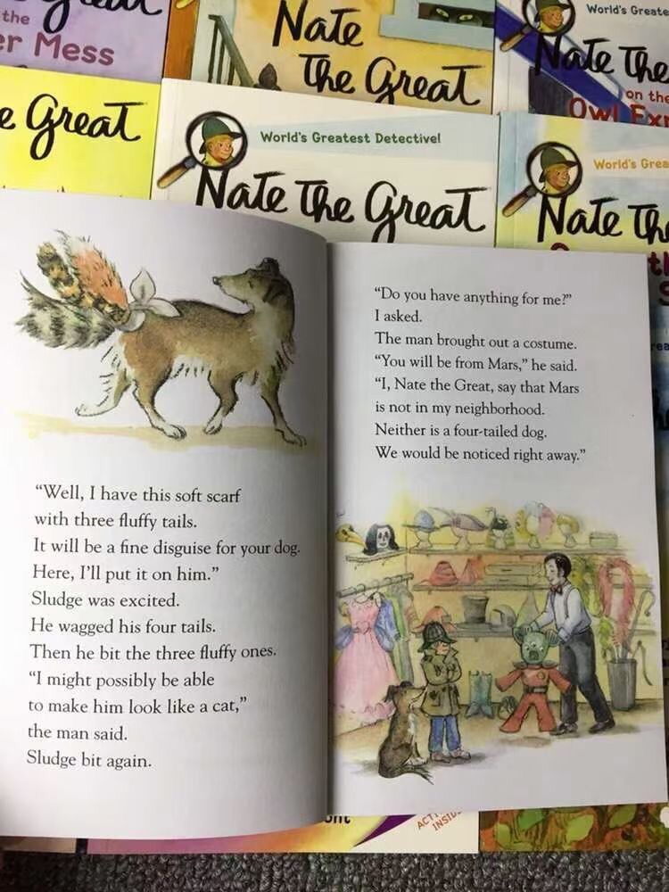 Nate the great sách Tiếng Anh - Nhập khẩu
