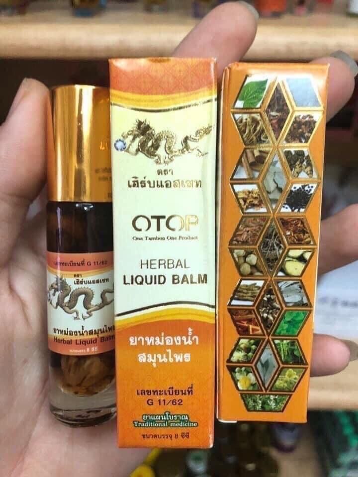 Dầu lăn thảo dược otop 26 vị thảo dược của hoàng gia thái lan