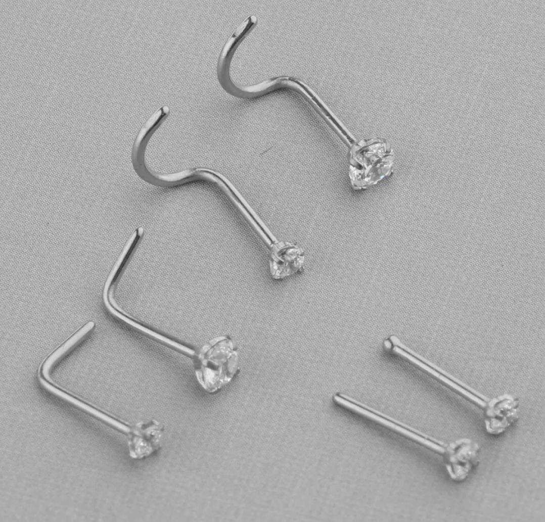 KHUYÊN CÁNH MŨI - Khuyên mũi đính đá cao cấp