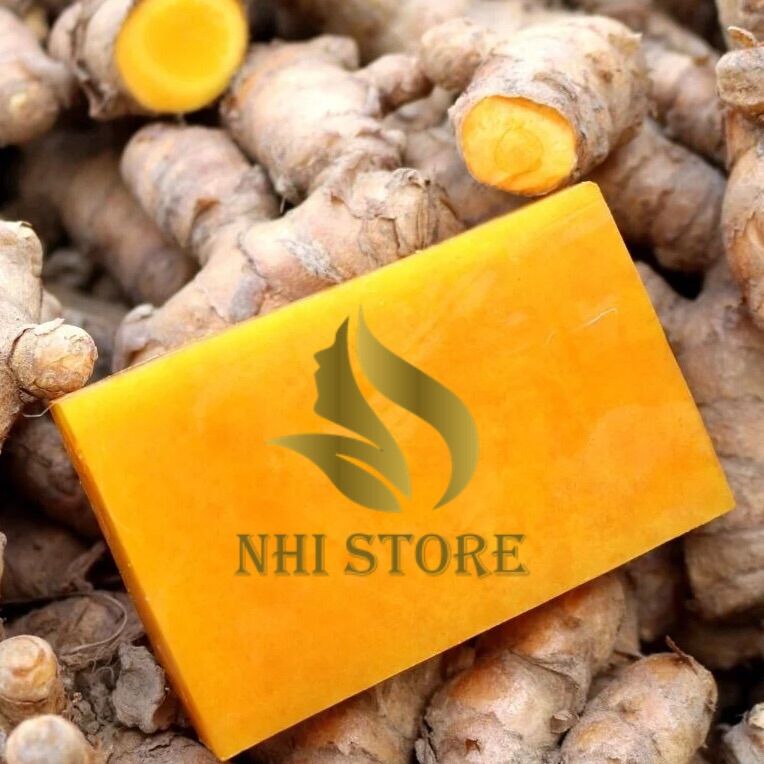 Xà phòng nghệ ngừa mụn trắng da thái lan