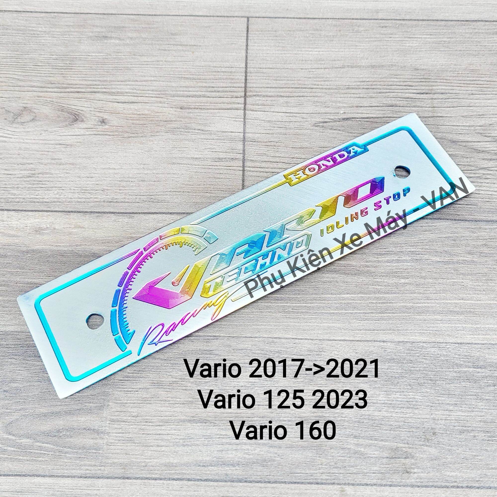Bảng tên xe vario 2017-2021 vario 125 2023 vario 160 titan cnc