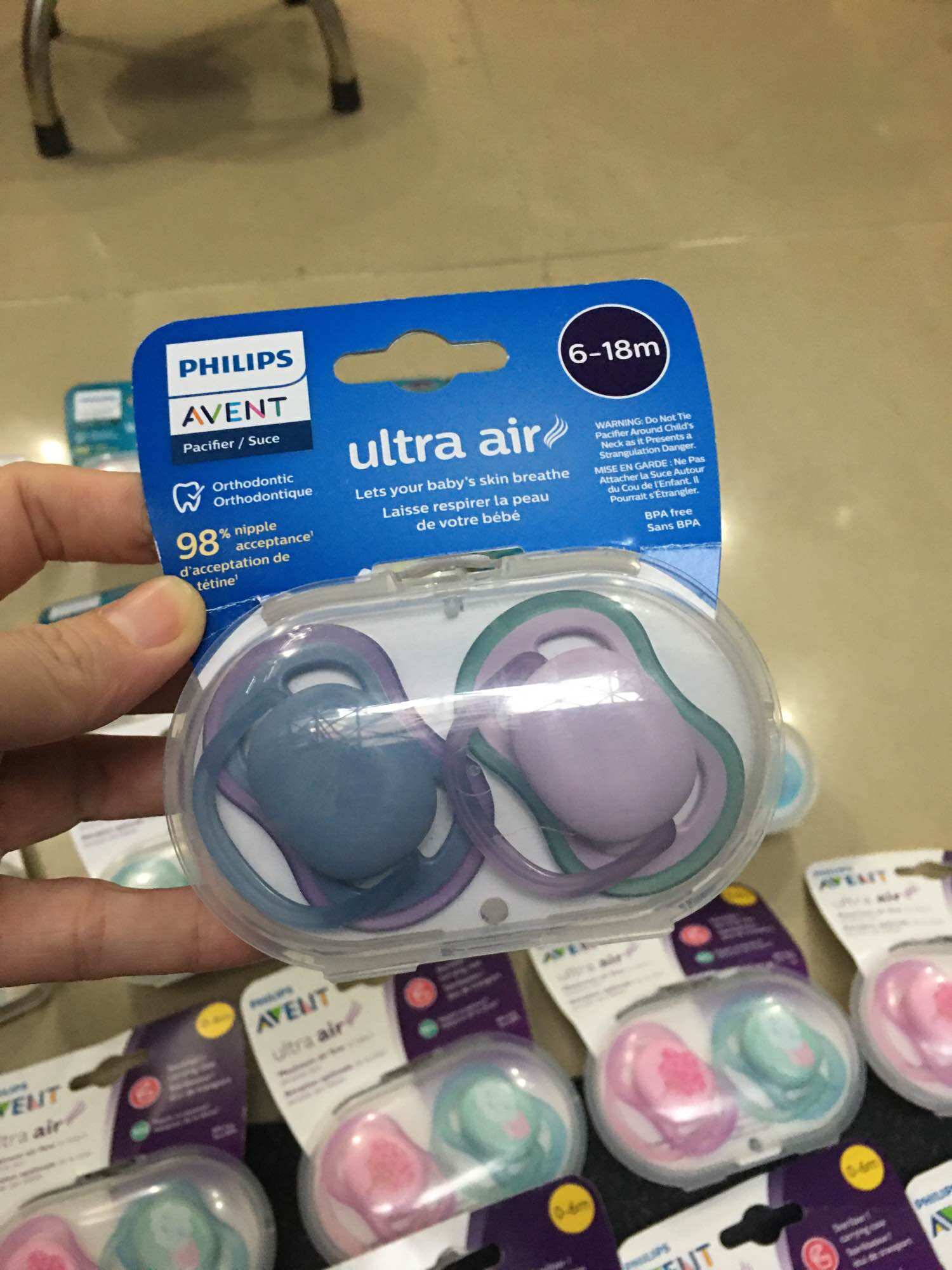 Ti avent 0-6m Air- soft  [ chính hãng ]